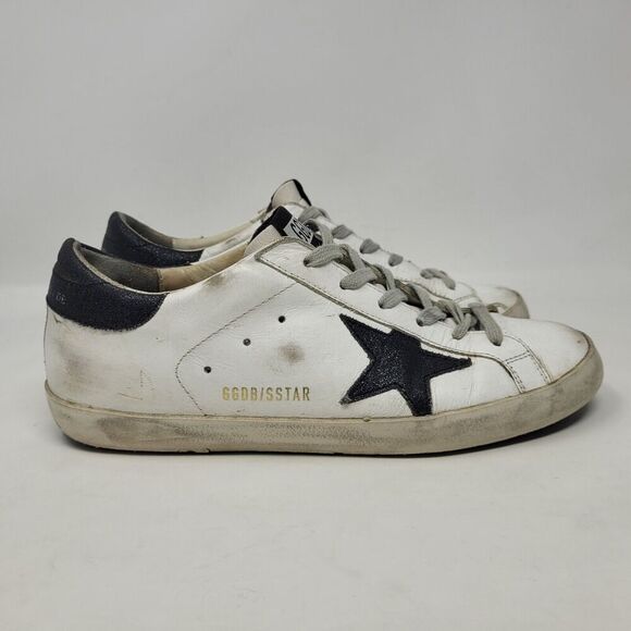 Golden Goose Shoes Womens EU38 US8 Deluxe Brand Super Star Low Top Sneakers - Picture 2 of 13